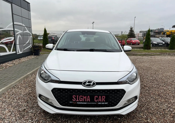 Hyundai i20 cena 33900 przebieg: 168000, rok produkcji 2017 z Goleniów małe 742